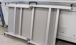 Table de réception en option